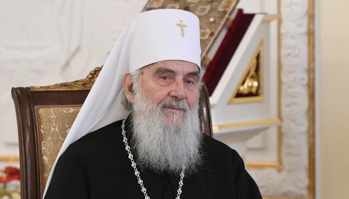 Patriarhul Bisericii Sârbe Irineu. Imagine: surse deschise