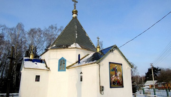 Свято-Георгіївський храм, Голядин. Фото: shatsk.rayon.in.ua