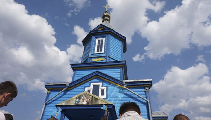 Ιερός Ναός της Γεννήσεως της Θεοτόκου στο χωριό Σούσβαλ της περιφέρειας Βολίν. Φωτογραφία: ΕΟΔ