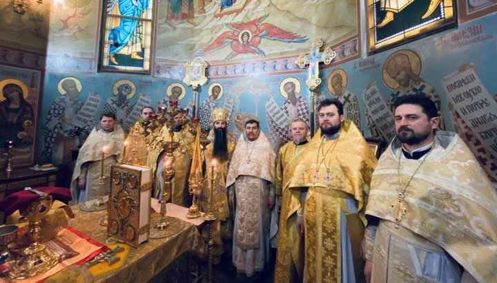Κληρικός της μητρόπολης Βίννιτσα, πρωθιερέας Ρομάν Ασάφα, μετά από μετάνοια, επέστρεψε στην κανονική εκκλησία από την ΟCU. Φωτογραφία: vinnytsia.church.ua