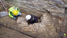 Под Гентским собором археологи обнаружили стены из человеческих костей