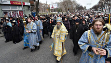 В Запорожской епархии пройдет общеепархиальный крестный ход