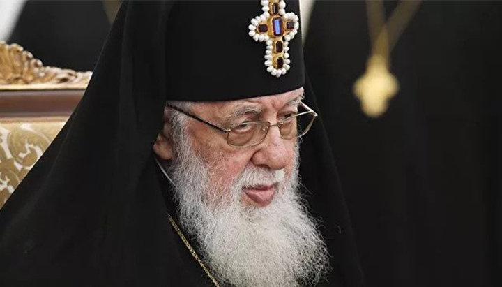 Catolicosul-Patriarh al întregii Georgii Ilie al II-lea. Imagine: orthodoxtimes.com
