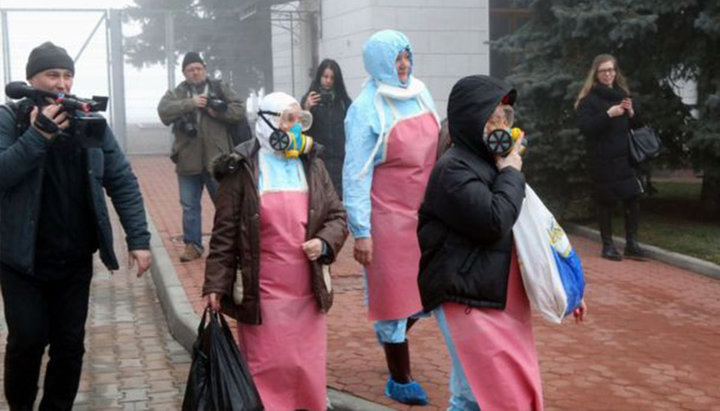 Возвращение граждан Украины из Китая в связи с эпидемией коронавируса. Фото: www.0352.ua