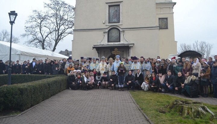 Участники международной встречи православной молодежи в Люблине. Фото: kiverci.info