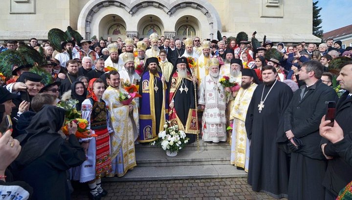 Священнослужителі УПЦ взяли участь в архієрейській хіротонії в Румунії. Фото: Інформаційно-просвітницький відділ УПЦ