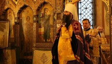Ієрарх УПЦ очолив всенічне бдіння у храмі святителя Миколая в Софії