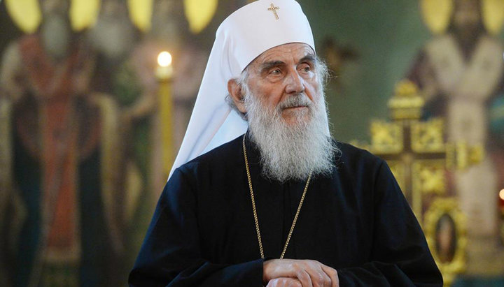 Πατριάρχης Σερβίας Ειρηναίος. Φωτογραφία: 112.ua
