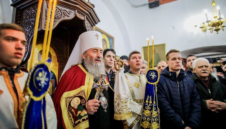 Блаженнейший Онуфрий в Цетинском монастыре. Фото: епископ Виктор (Коцаба)