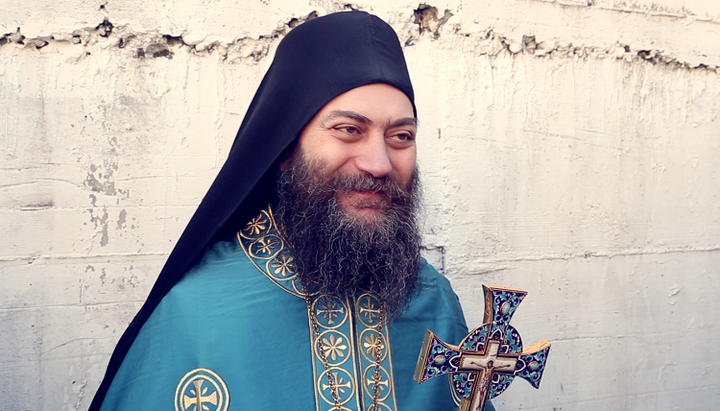 Abbot of the Athonite Monastery Hilandar, Archimandrite Metodije (Markovic). Photo: UOJ