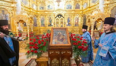 В Одессе пребывает чудотворная икона «Всецарица», написанная на Афоне
