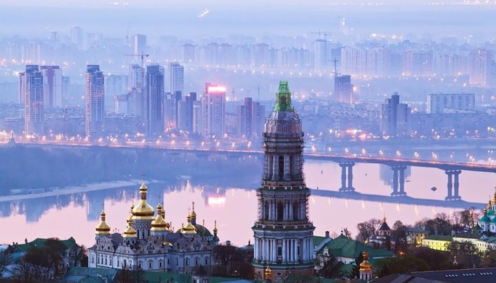 Panorama orașului Kiev. Imagine: 24tv.ua
