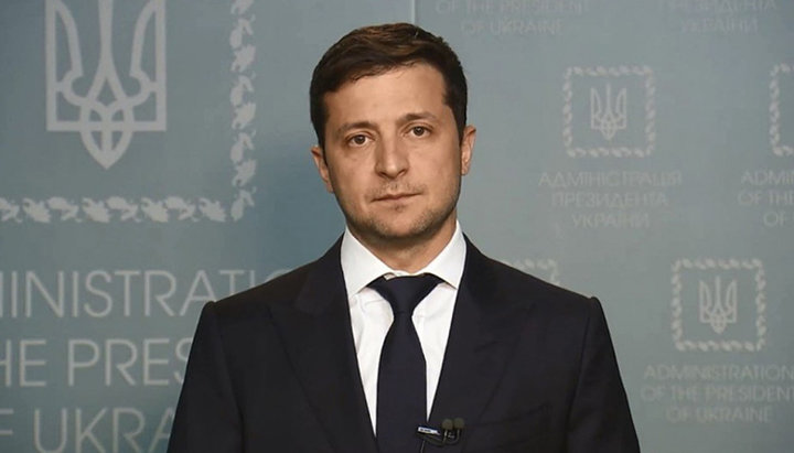  President of Ukraine Vladimir Zelensky