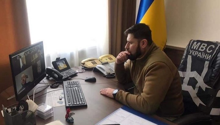 Замминистра внутренних дел Александр Гогилашвили. Фото: mvs.gov.ua
