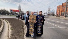 Одесский архиерей возглавил крестный ход с Касперовской иконой Богородицы