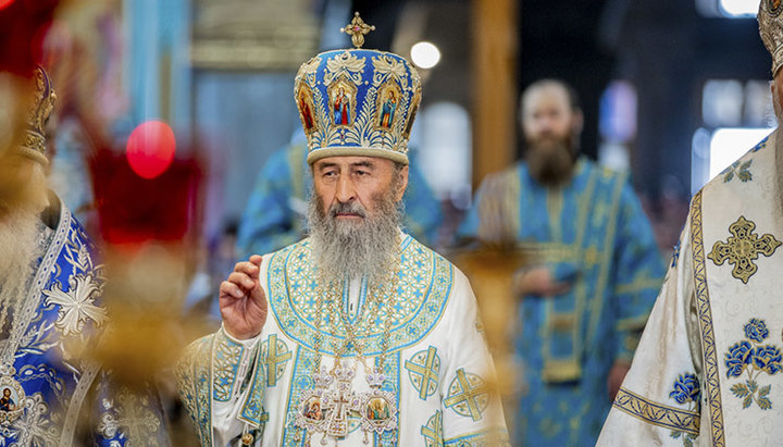 Preafericitul Mitropolit Onufrie al Kievului și al întregii Ucraine. Imagine: news.church.u