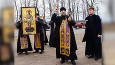 В Сумской епархии провели автомобильный крестный ход с чудотворной иконой