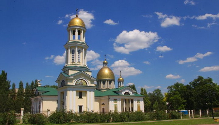 St Andrew's Cathedral of the UOC in Zaporizhzhia. Photo: zabytki.in.ua