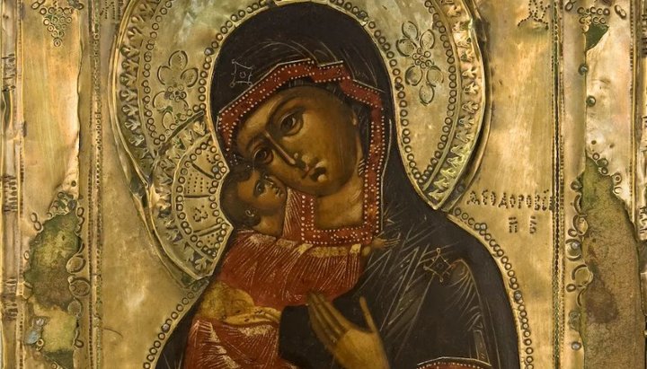 Феодоровская икона Богородицы. Фрагмент. Фото: coonwood.ru