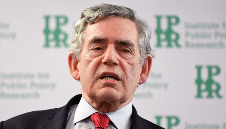 Former British Prime Minister Gordon Brown. Photo: theguardian