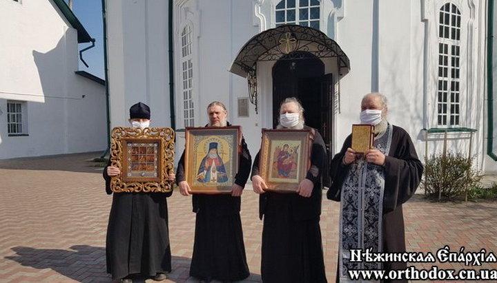 В Нежинской епархии прошел крестный ход с образом свт. Николая Рыхловского