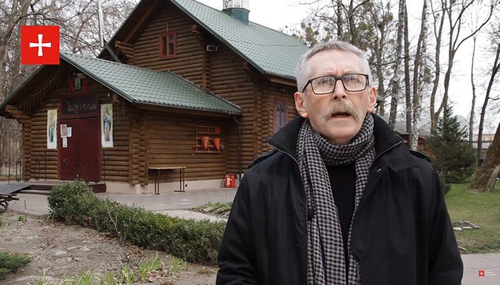Orthodox publicist, journalist Yan Taksiur. Photo: screenshot of the video on 1Kozak YouTube channel