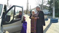 В Вознесенске прошел автомобильный крестный ход об избавлении от COVID-19