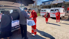 In Odessa, UOC provides hot meals to all ambulance crews