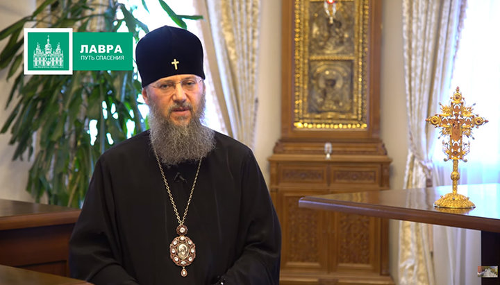 Chancellor of the UOC Metropolitan Anthony (Pakanich) of Boryspil and Brovary. Photo: a screenshot of the video on “Lavra. The Way of Salvation” YouTube-channel