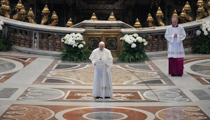 Urbi et Orbi папи Франциска, 12 квітня 2020 р. Фото: Vatican Media