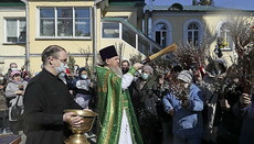 РПЦ озабочена штрафами верующих, пришедших в храмы в Вербное воскресенье