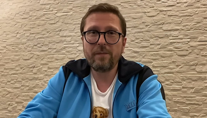 Journalist and video blogger Anatoly Shariy. Photo: Shariy’s YouTube video screenshot