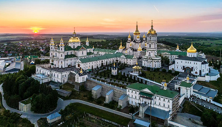 Lavra  Adormirea Maicii Domnului de la Poceaev. Imagine: inforesist.org