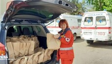Over a month, Odessa Eparchy distributes hot meals UAH 1 million worth