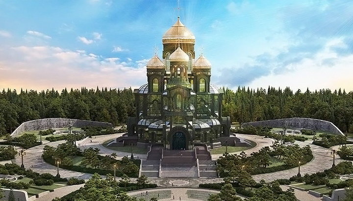 Biserica Învierii lui Hristos din Odințovo. Imagine: foma.ru