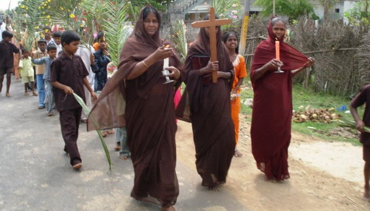 Християни в Індії. Фото: foma.ru 