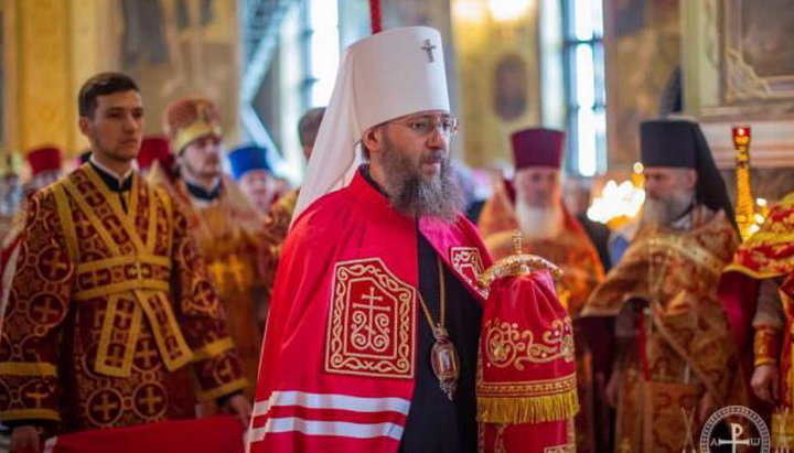 Управляющий делами УПЦ митрополит Бориспольский и Броварской Антоний. Фото: pravlife.org