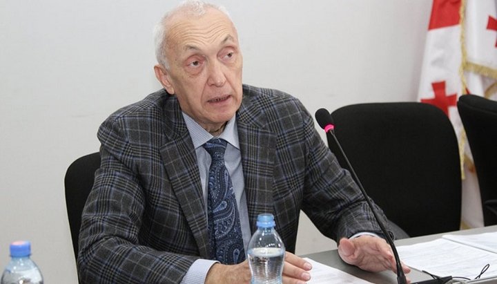 Директор Тбіліської інфекційної лікарні Тенгіз Церцвадзе. Фото: sputnik-georgia