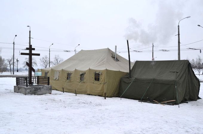 В Киеве приход имени мученицы Татианы помянул своего убиенного настоятеля