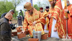 У Сєверодонецькій єпархії почали будівництво храму на честь святого Георгія