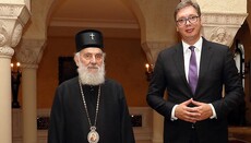 Патриарх Ириней попросил Александра Вучича защитить сербов в Черногории