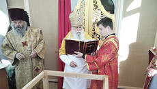 В Черниговской епархии освятили храм в честь великомученика Пантелеимона