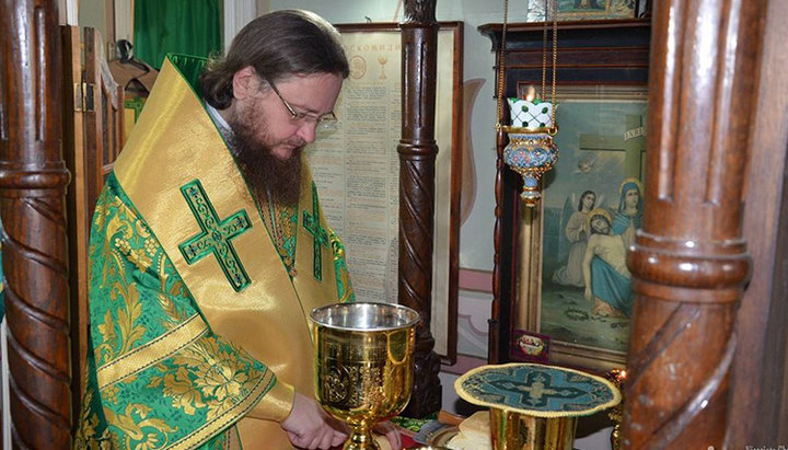 Βικάριος της Μητρόπολης του Κιέβου, Αρχιεπίσκοπος Μπόγιαρκα Θεοδόσιος (Σνιγιριόφ). Φωτογραφία: vicariate.church.ua