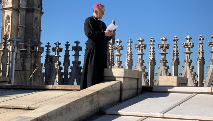 Архієпископ Маріо Дельпіні. Фото: vaticannews