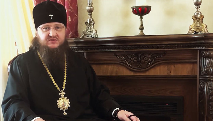 Архієпископ Боярський Феодосій (Снігірьов). Фото: скріншот відео на YouTube-каналі «Вітражі: про віру в фарбах»