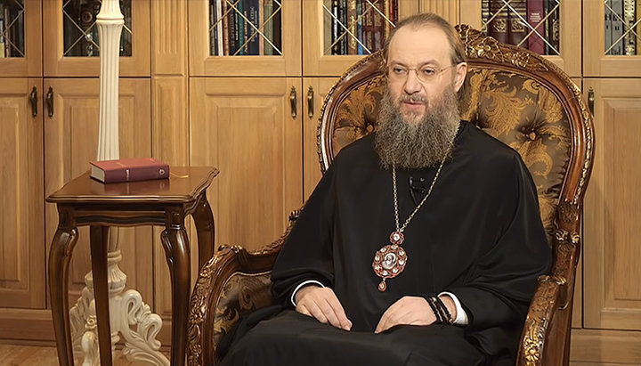 Metropolitan Anthony (Pakanich) of Boryspil and Brovary. Photo: screenshot of the video on the YouTube channel of Metropolitan Anthony.