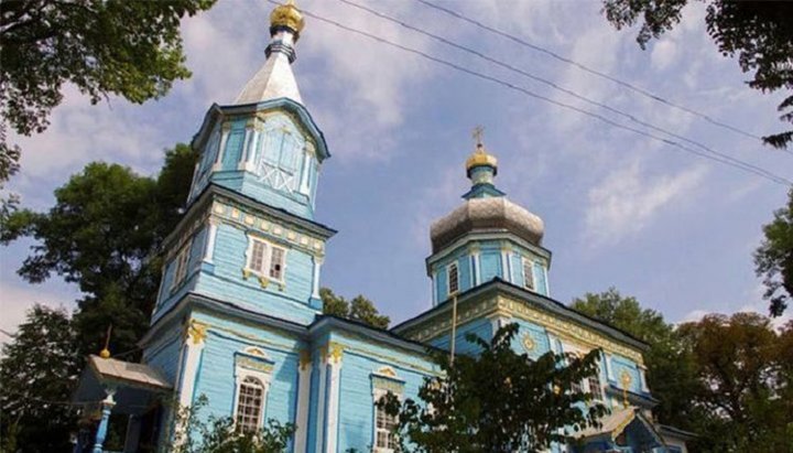 Church of the UOC in Luka-Meleshkovskaya. Photo: zruchno.travel