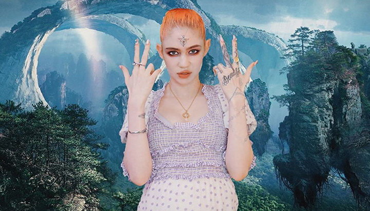 Singer Grimes. Photo: spletnik.ru