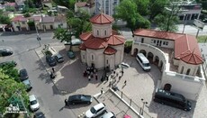 Odessa hierarch consecrates a temple built by Georgian Diaspora