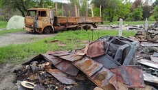 УПЦ продолжает помогать селам Житомирской области, пострадавшим от пожаров